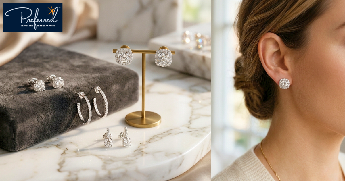 Best Diamond Earrings for Everyday Wear & Special Occasions: Studs, Hoops, Halo & More