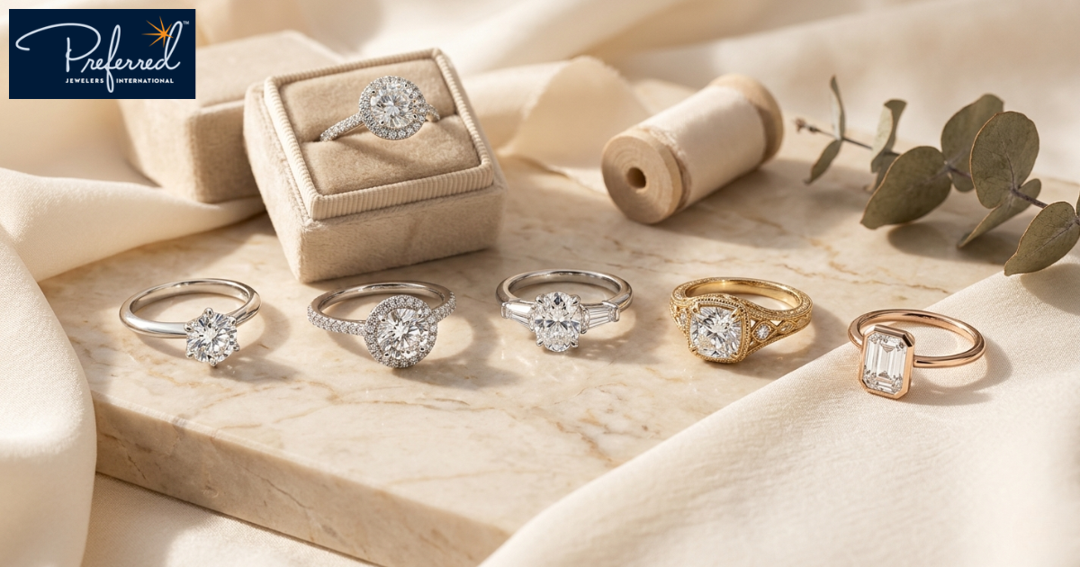 Diamond Engagement Rings Guide: Styles, Settings & How to Choose the Perfect Ring