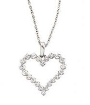 Diamond Heart Pendant_ Alters Gem Jewelry