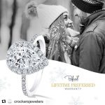 Diamond wedding jewelry sets